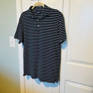 FISH HIPPIE‎ mens polo short sleeve shirt Size Medium